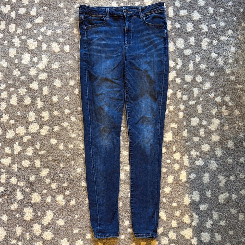 America Eagle Super Stretch Women's High Rise Jegging Jeans